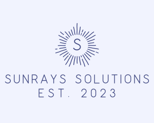 Sunray Fashion Studio logo design