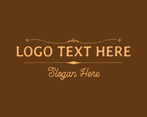 Rustic - Ornate Rustic Fashion logo design