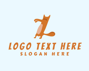 Pet Store - Playful Pet Cat Letter Z logo design