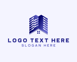 Builder - Repair Property Roofing logo design