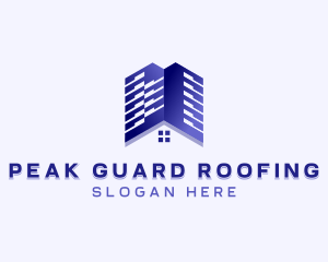 Repair Property Roofing logo design