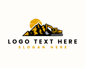 Industrial - Demolition Excavator Builder logo design