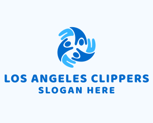 Children - People Organization Foundation logo design