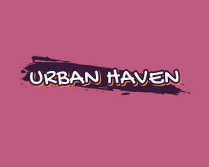 Urban Mural Graffiti logo design