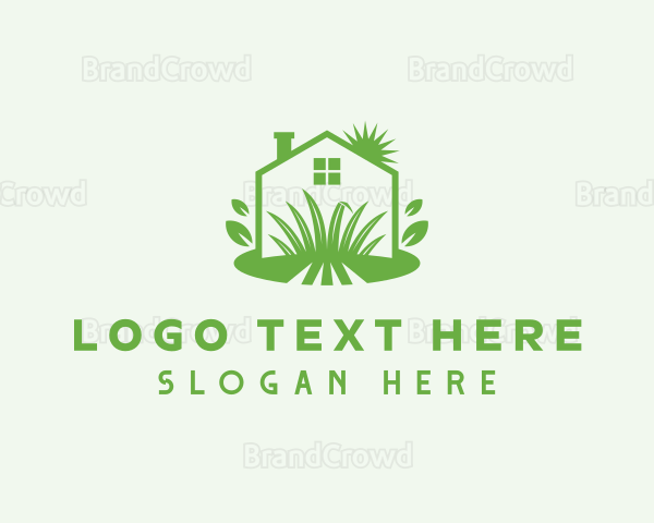 Home Backyard Garden Logo