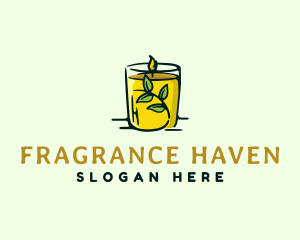 Scented - Scented Candle Wax logo design