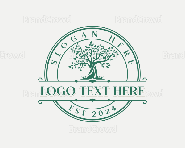 Environmental Nature Tree Logo