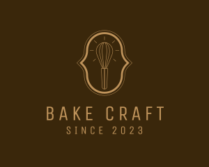 Bakeware - Kitchen Whisk Idea logo design