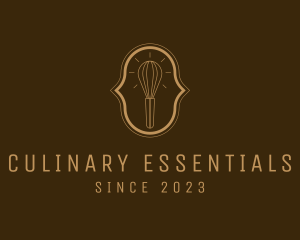 Kitchenware - Kitchen Whisk Idea logo design