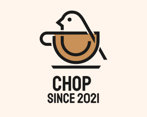 Espresso - Bird Coffee Cup logo design