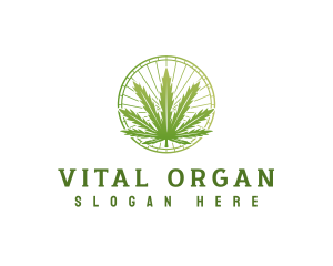 Organic Dispensary Cannabis logo design