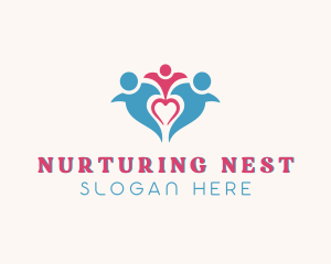 Parent - Heart Foundation Parenting logo design