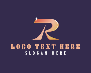 Cosmic - Fashion Boutique Letter R logo design