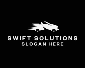 Speedy Convertible Car  logo design