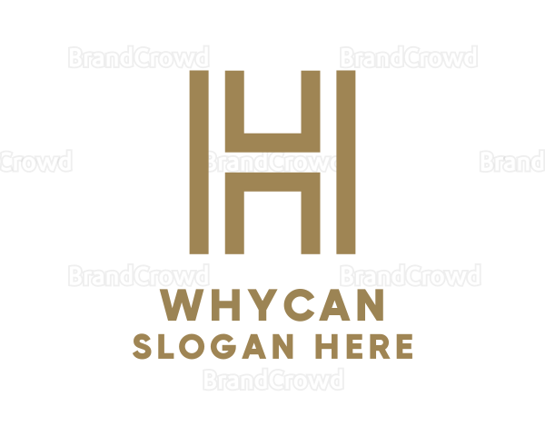 Elegant Modern Letter H Logo