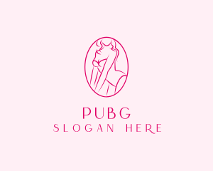 Bikini Lingerie Lady Logo