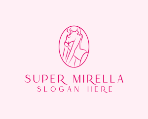 Bikini Lingerie Lady Logo