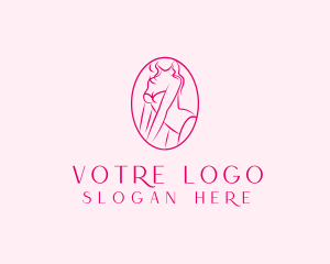 Bikini Lingerie Lady Logo
