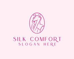 Bikini Lingerie Lady logo design