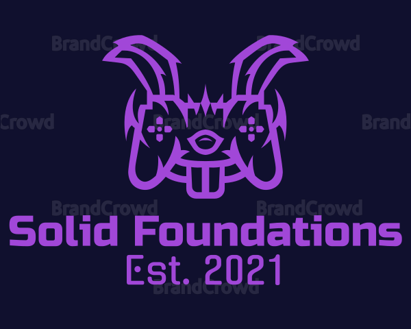 Purple Bunny Controller Logo