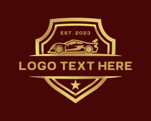 Exclusive - Premium Racing Car logo design