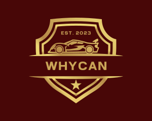 Tire - Premium Racing Car logo design