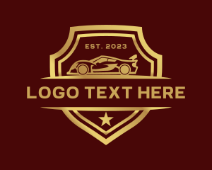 Premium - Premium Racing Car logo design