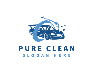 Pressure Washer Automotive logo design