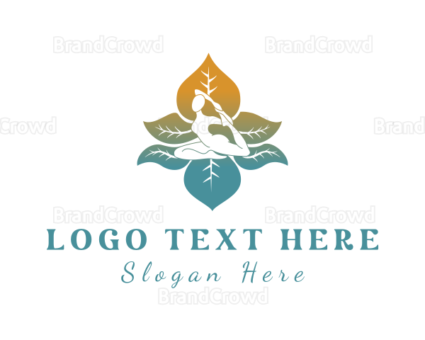 Human Yoga Stretching Logo