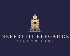 Gothic Cathedral Architecture logo design