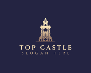 Gothic Cathedral Architecture logo design