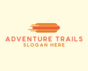 Fast Hot Dog Stand logo design