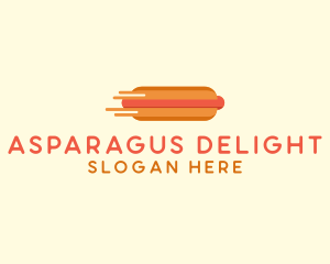 Fast Hot Dog Stand logo design