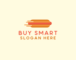 Fast Hot Dog Stand logo design