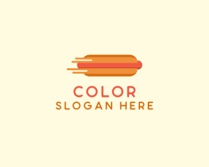 Fast Hot Dog Stand logo design