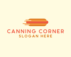 Fast Hot Dog Stand logo design