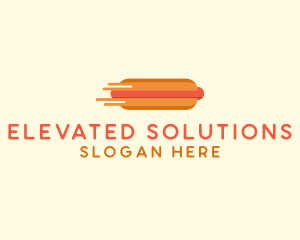 Fast Hot Dog Stand logo design