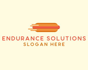 Fast Hot Dog Stand logo design