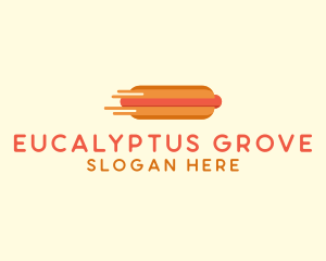 Fast Hot Dog Stand logo design