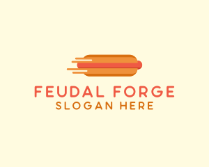 Fast Hot Dog Stand logo design