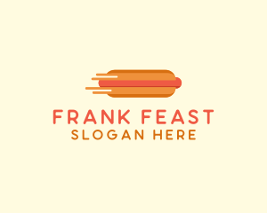 Fast Hot Dog Stand logo design