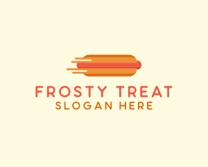 Fast Hot Dog Stand logo design