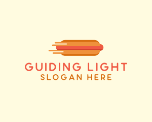 Fast Hot Dog Stand logo design