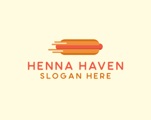 Fast Hot Dog Stand logo design