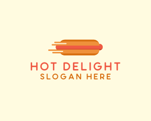 Hot Dog - Fast Hot Dog Stand logo design