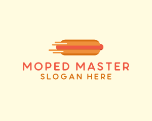 Fast Hot Dog Stand logo design