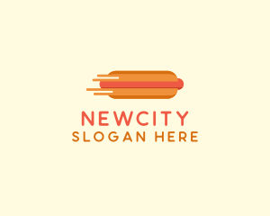 Fast Hot Dog Stand logo design