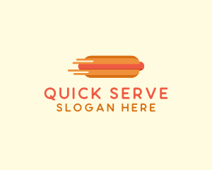 Fast - Fast Hot Dog Stand logo design