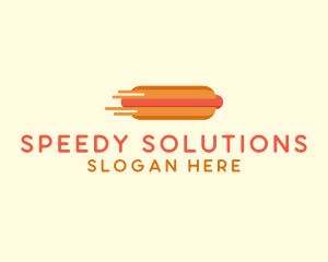 Fast - Fast Hot Dog Stand logo design