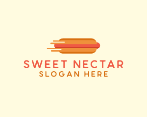 Fast Hot Dog Stand logo design